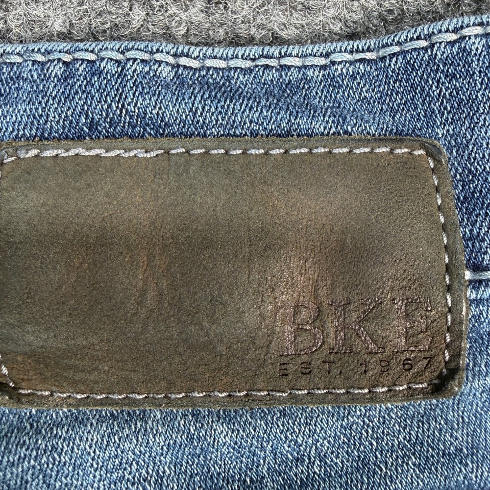 BKE Jake Straight Jeans Mens 32x34 Blue Coolmax Stretch Denim Medium Wash - Picture 7 of 15